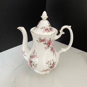 Lavender Rose Coffee Pot by Royal Albert